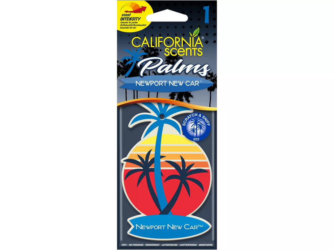 California Scents Palms New Car Air Freshener